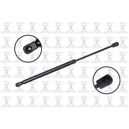 Transparent lift support hood automotive accessory