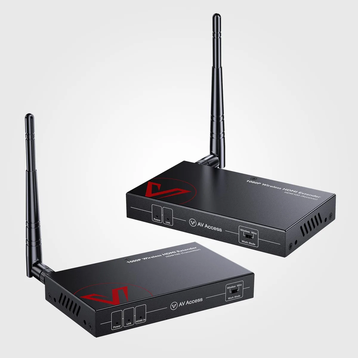 v AV Access v AV Access HDW100 Wireless 1080P HDMI Extender 200m/656ft — product photo