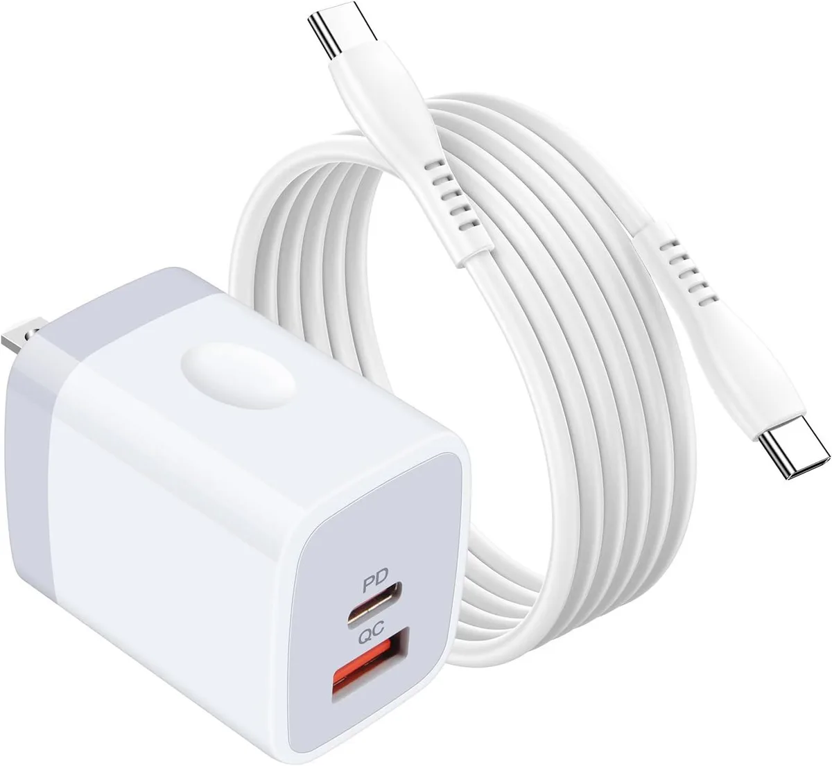ONITOON ONITOON 20W USB-C Wall Charger Galaxy A56 A26 A36 5G S25 6ft Cable — product photo