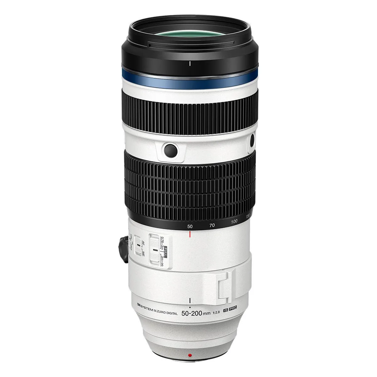 OM System OM System V336040WW000 50-200mm f/2.8 camera lens — product photo