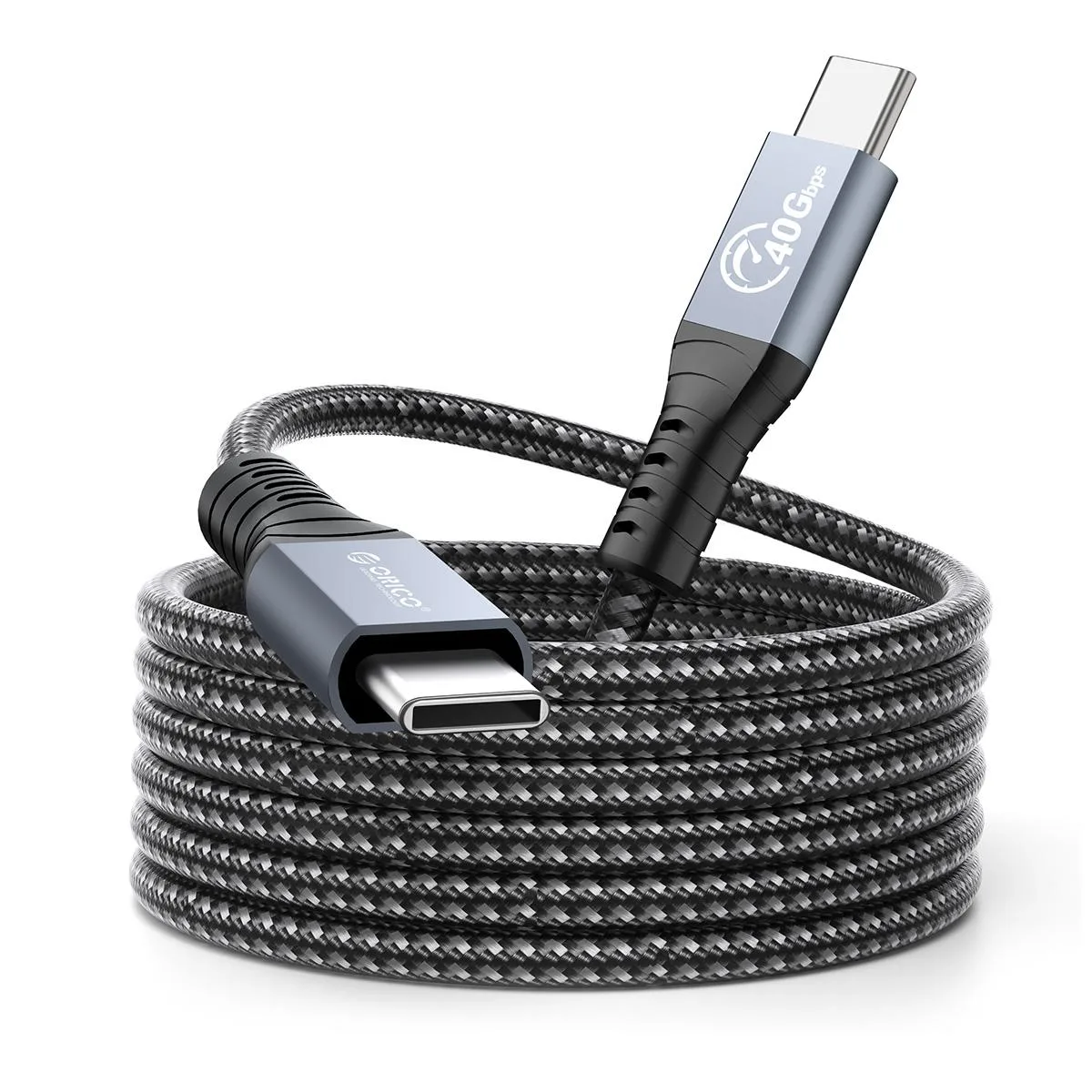 Orico Orico TBZ Thunderbolt 4 cable 6.56Ft 40Gbps 100W 8K@60Hz Gray — product photo