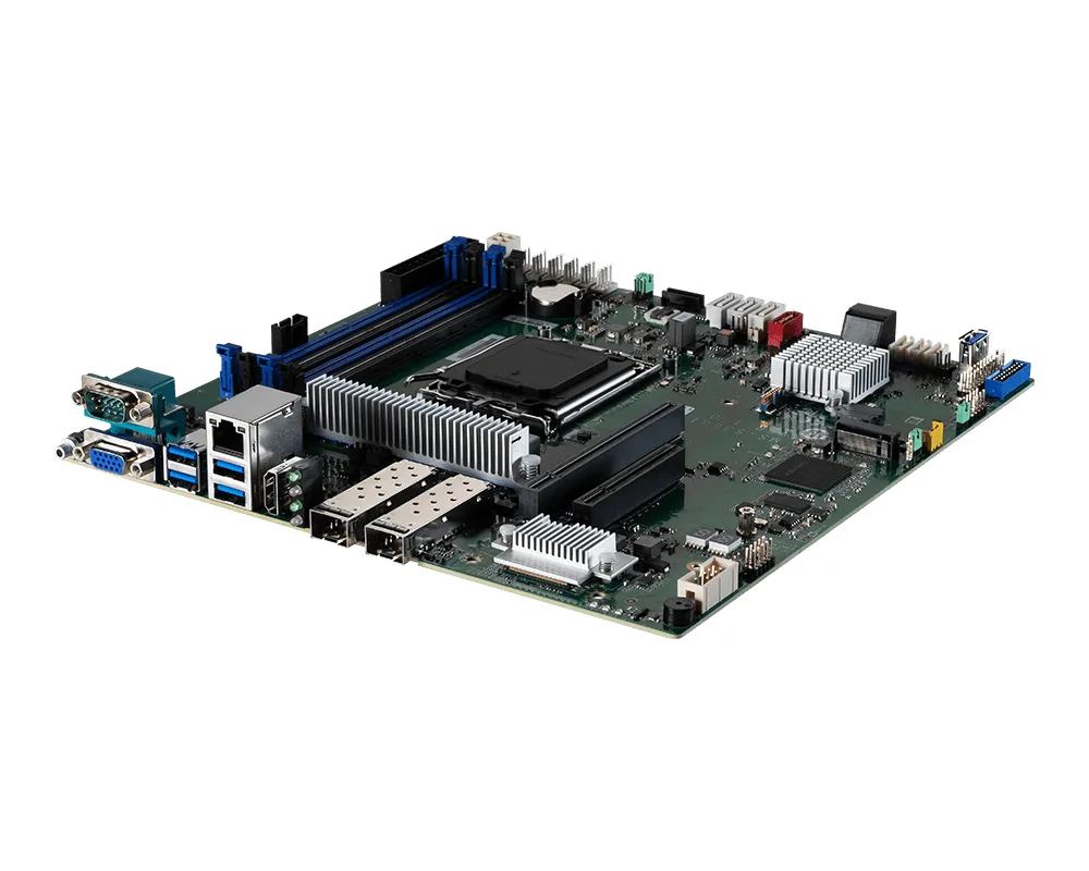 MSI MSI 919-S3661-03S server motherboard uATX AM5 25G SFP28 4 DDR5 5200MT/s — product photo