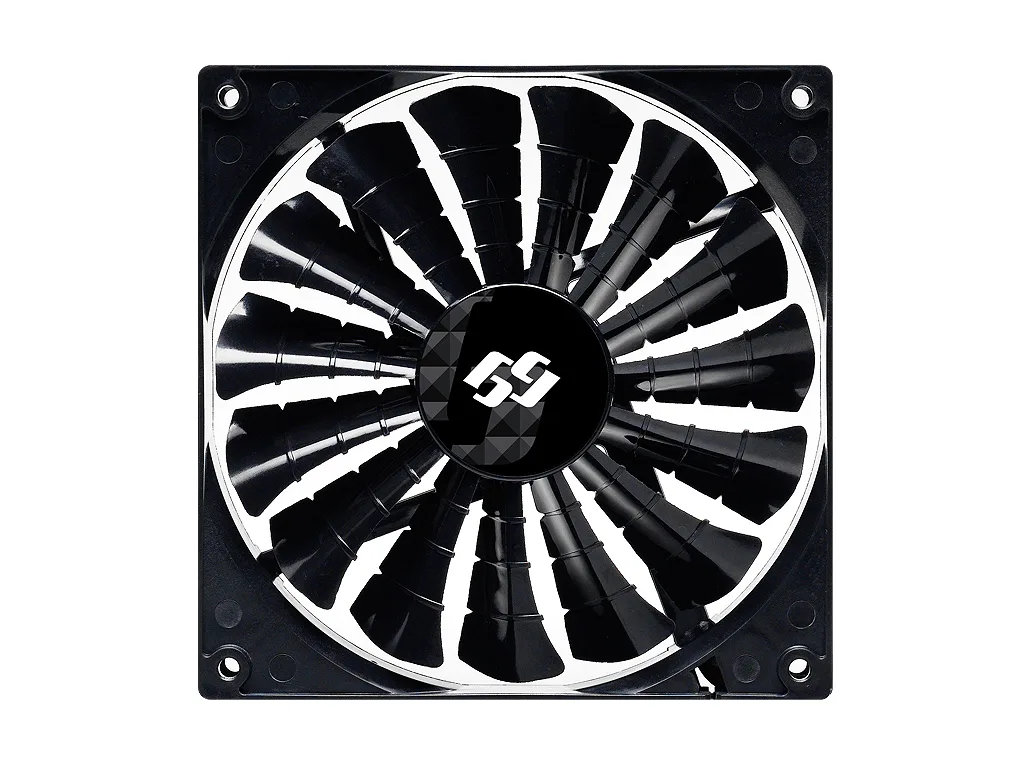 BGears BGears BG01794 b-Shark 120mm case fan 1500 RPM 82.6 CFM 26.5 dBA 3-pin — product photo