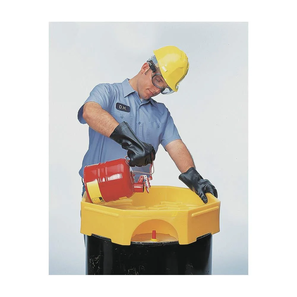 Ultratech, Inc. Ultratech, Inc. 488 Drum Funnel 5.5in Yellow Polyethylene — product photo