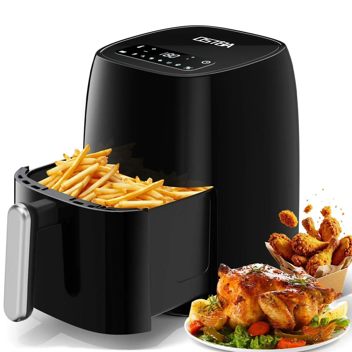 OSTBA 4.5QT Air Fryer White 1400W LQ-4201B-US — product photo