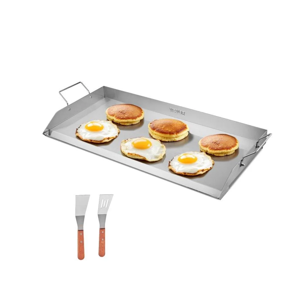 VEVOR VEVOR Stainless Steel Griddle 32x16 inch with Handles and Spatulas — product photo