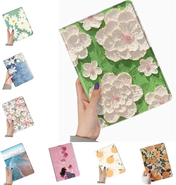 Timoom Timoom Floral Leather Smart Cover Color H for iPad Air 13"/Pro 12.9 — product photo