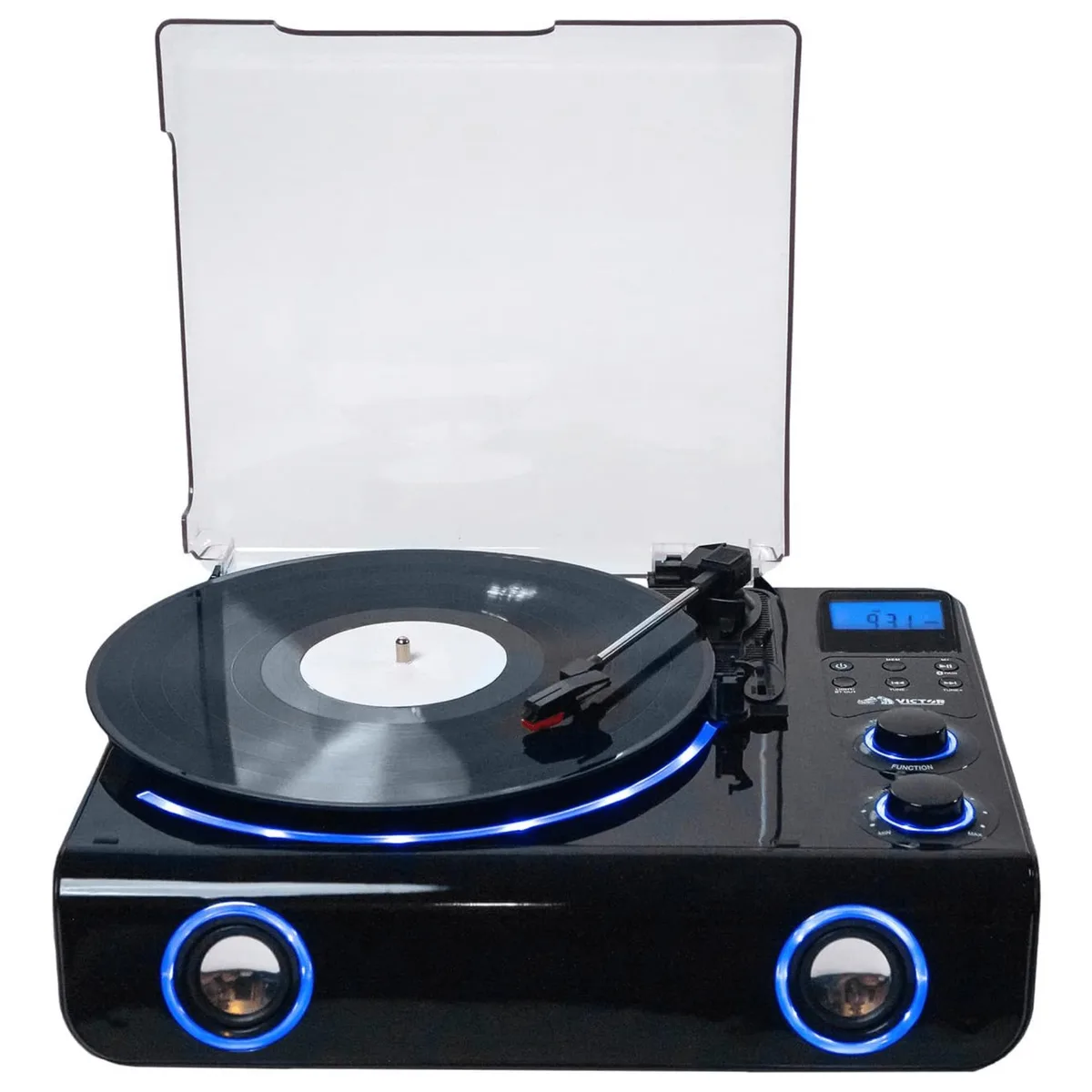Victor Victor Beacon 5-in-1 Turntable System Bluetooth FM Radio — product photo