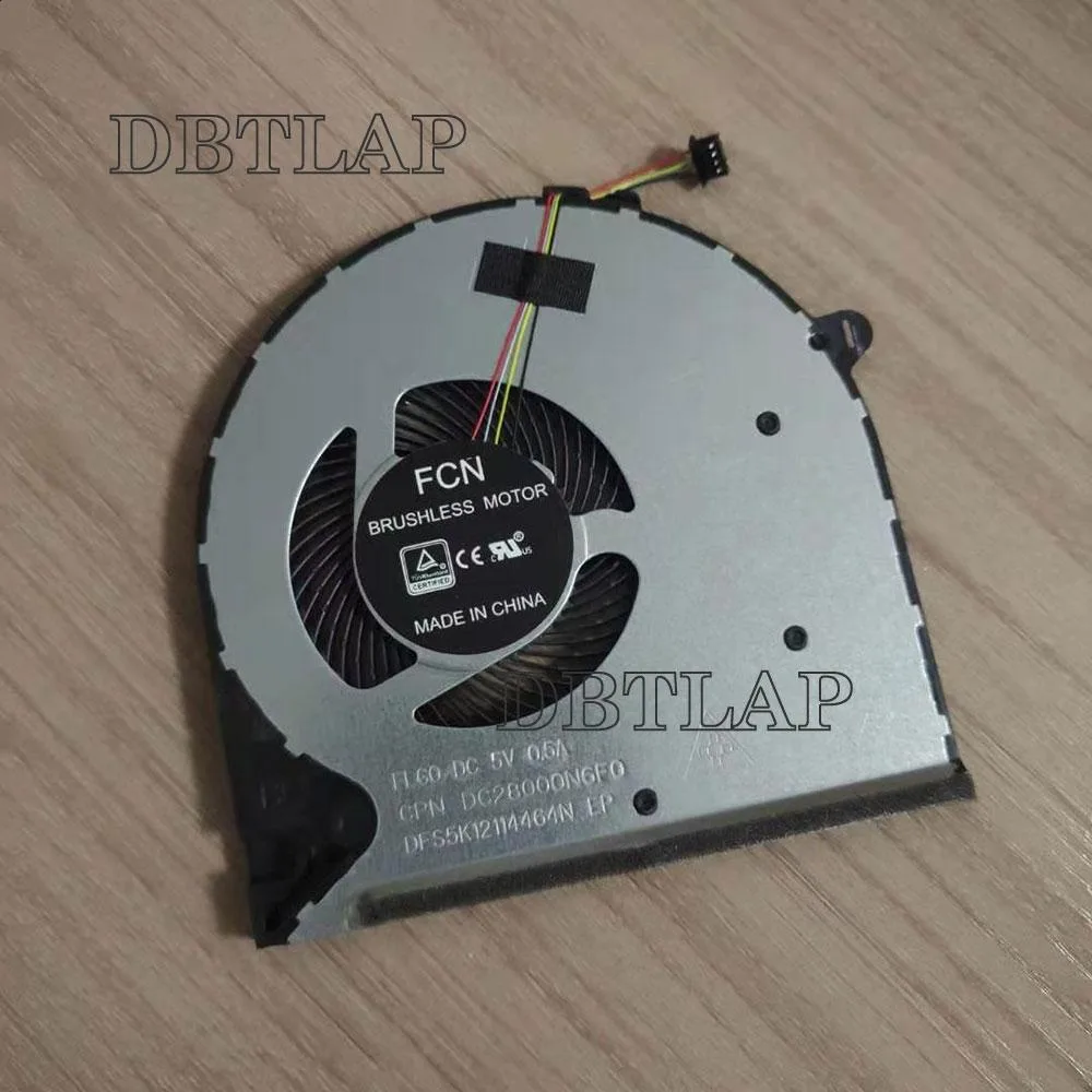DBTLAP DBTLAP CPU cooling fan for HP 15-DU 15s-du0002TX L52034-001 DC28000N6F0 — product photo