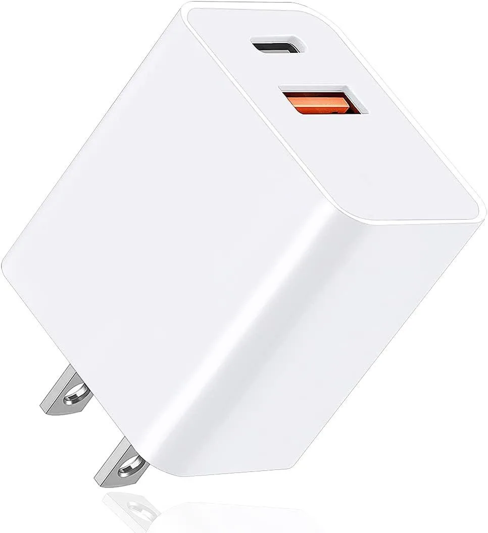 RUOCLRIS RUOCLRIS 20W USB-C Wall Charger with Micro Plug Cube — product photo