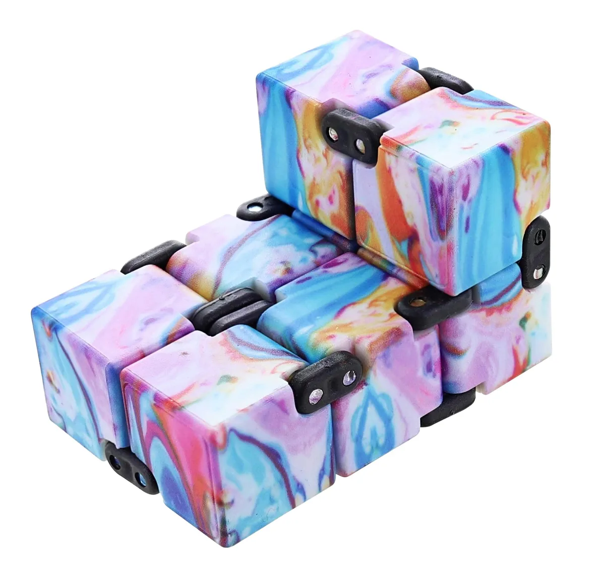  Toynk TNK-96856-C Infinity Cube Fidget Toy Blue — product photo
