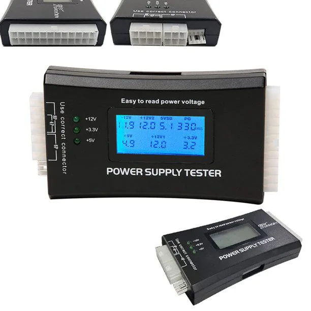 BONAEVER BONAEVER 8-in-1 ATX PSU Tester 1.8'' LCD Black — product photo