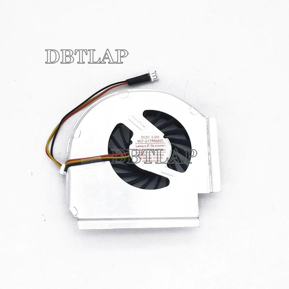 DBTLAP DBTLAP Laptop CPU Fan for Lenovo T61 T61P MCF-217PAM05 3 PIN — product photo