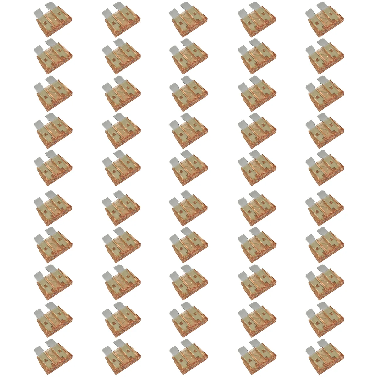 The Wires Zone The Wires Zone 2X-ATC75A-25 ATC Blade Fuse 7.5A Pack of 50 — product photo