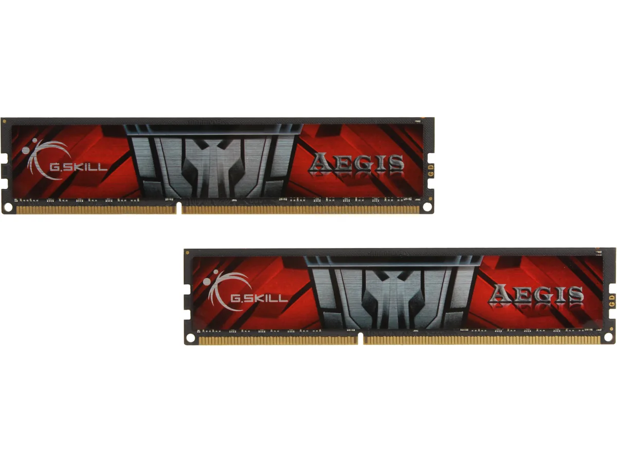 G.SKILL G.SKILL AEGIS F3-1600C11D-16GIS 16GB (2 x 8GB) DDR3 1600 CL11 desktop RAM — product photo