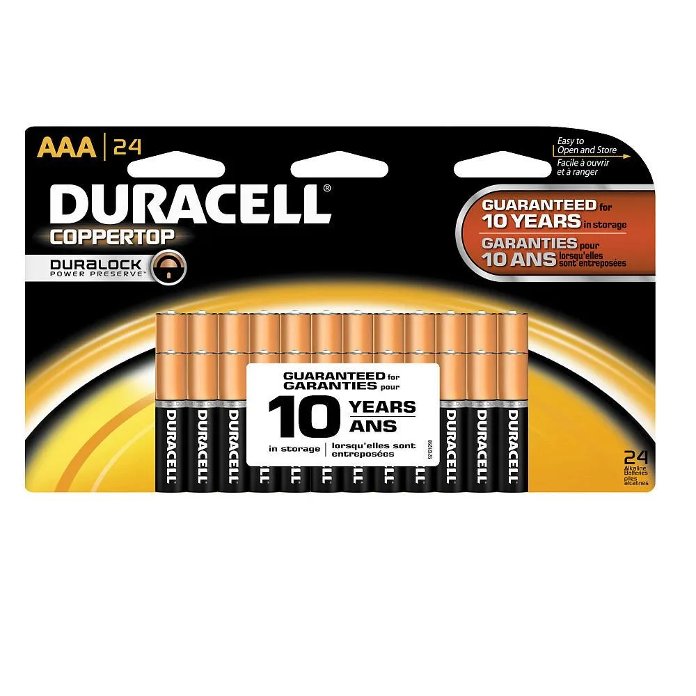 DURACELL DURACELL DF31504A AAA dry cell battery 24-pack — product photo