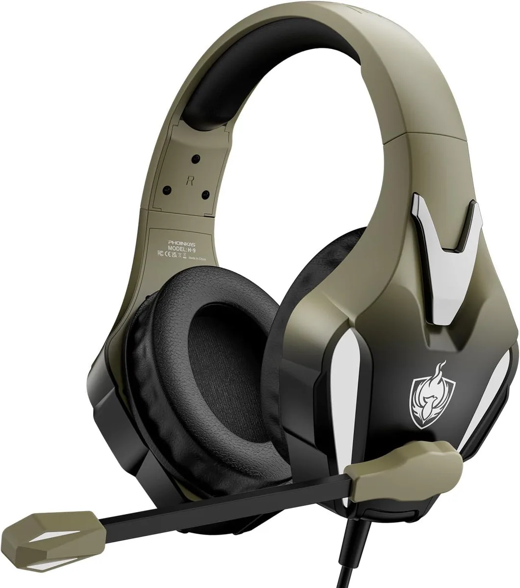 BFKK BFKK gaming headset 7.1 stereo 40mm drivers Gold — product photo