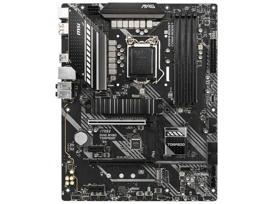 MSI MSI MAG B460 TORPEDO Intel motherboard — product photo