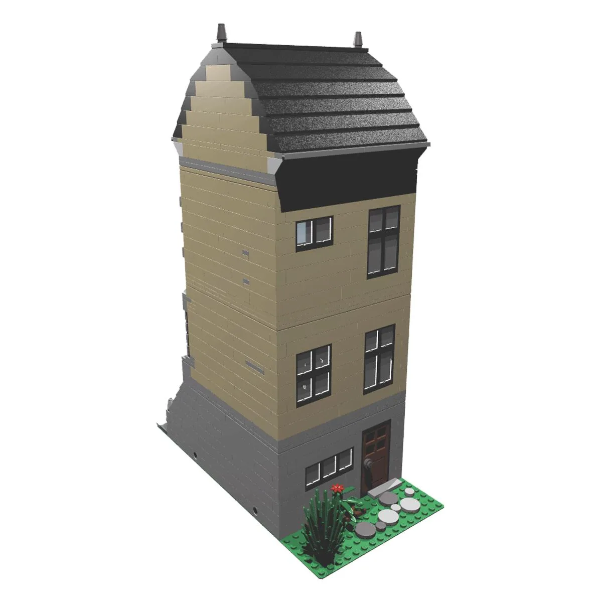 ZITIANYOUBUILD ZITIANYOUBUILD C4531 Modular House Three Floors 1413 Parts — product photo