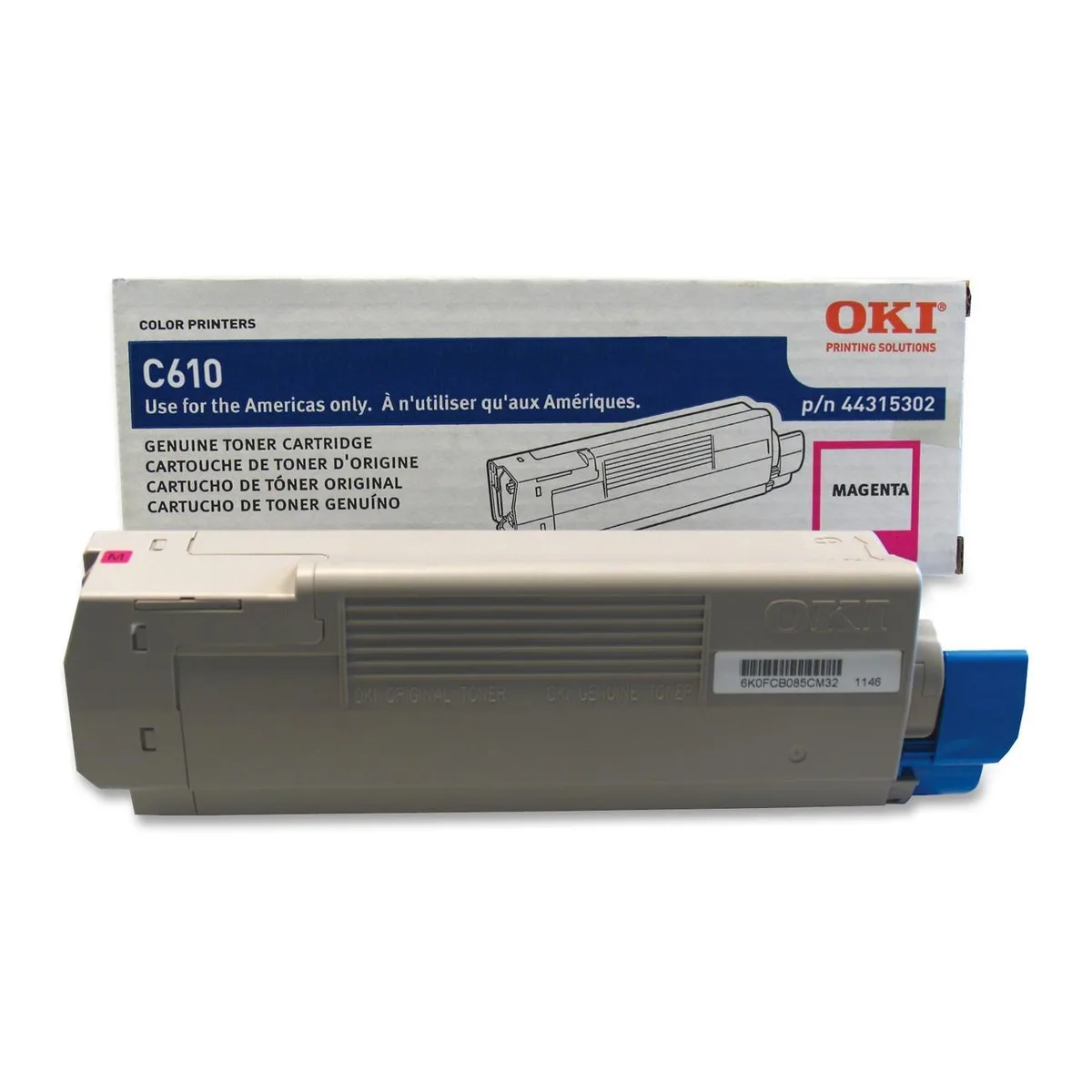 Oki Data Oki Data 44315302 toner cartridge magenta 6000 pages — fotografie produktu