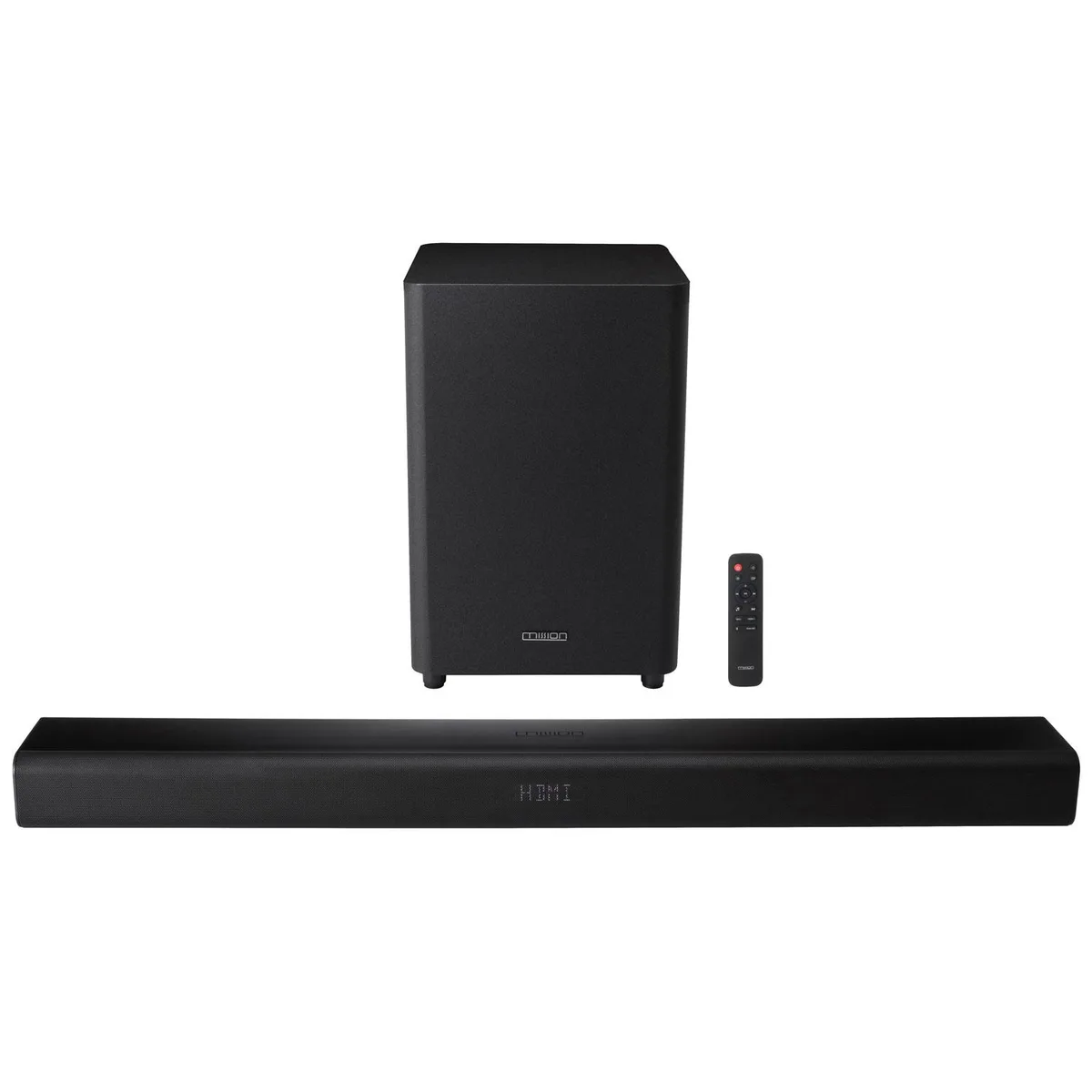Mission Mission MSB21 2.1 Sound Bar Wireless Subwoofer 240W 34in — product photo