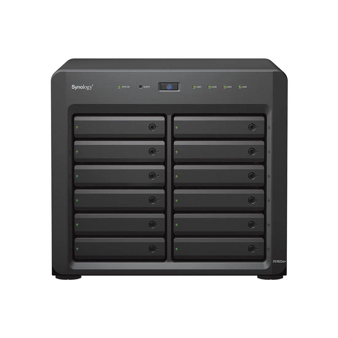 Synology Inc. Synology Inc. DS3622xs+ rackmount NAS, Xeon D-1531 2.2 GHz, 48 GB, 192 TB (12 x 16 TB) — product photo