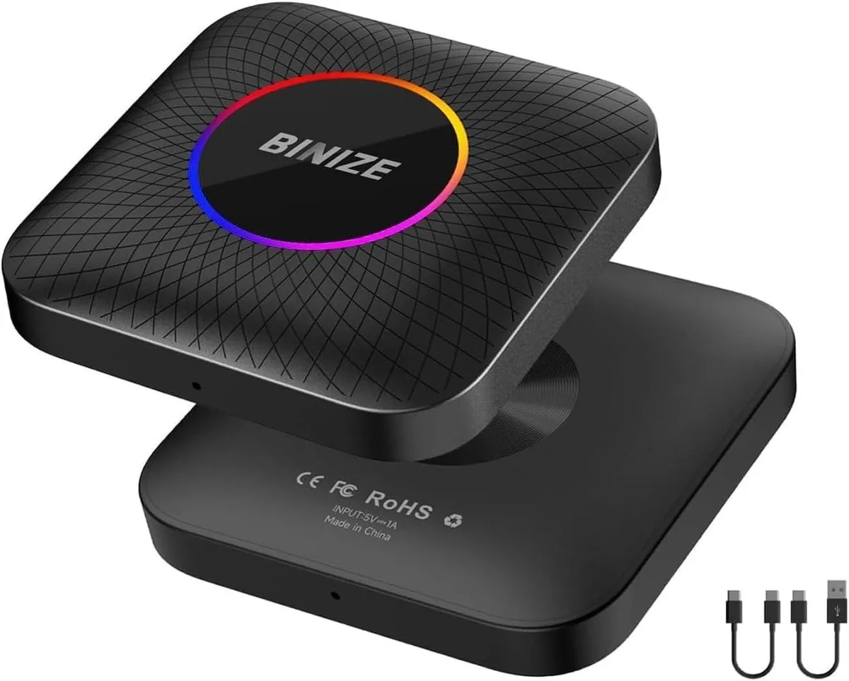 Binize Binize CarPlay AI Box Android 13 8+128GB car electronics accessory — product photo