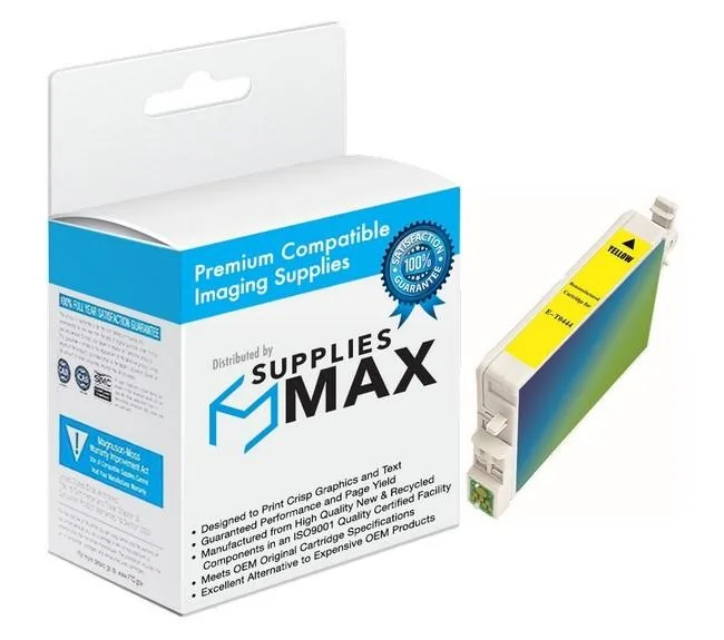SuppliesMax SuppliesMax Yellow Inkjet Cartridge 400 Pages T044420 — product photo