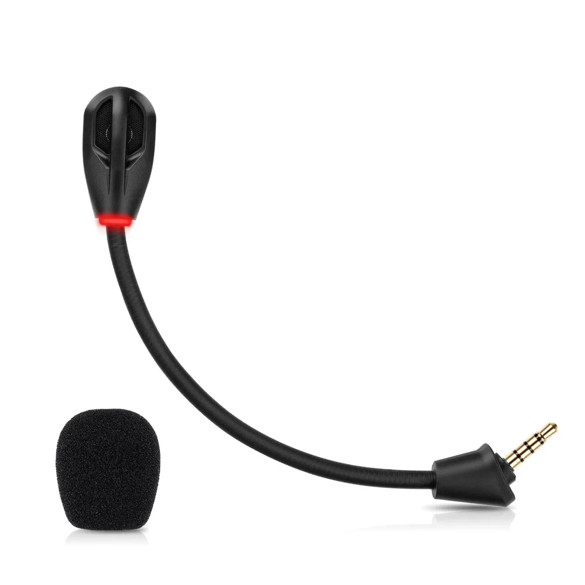weishan Cloud-2-mic Microphone for HyperX Cloud II Wireless, 3.5 mm, LED Mute, 15 cm — product photo