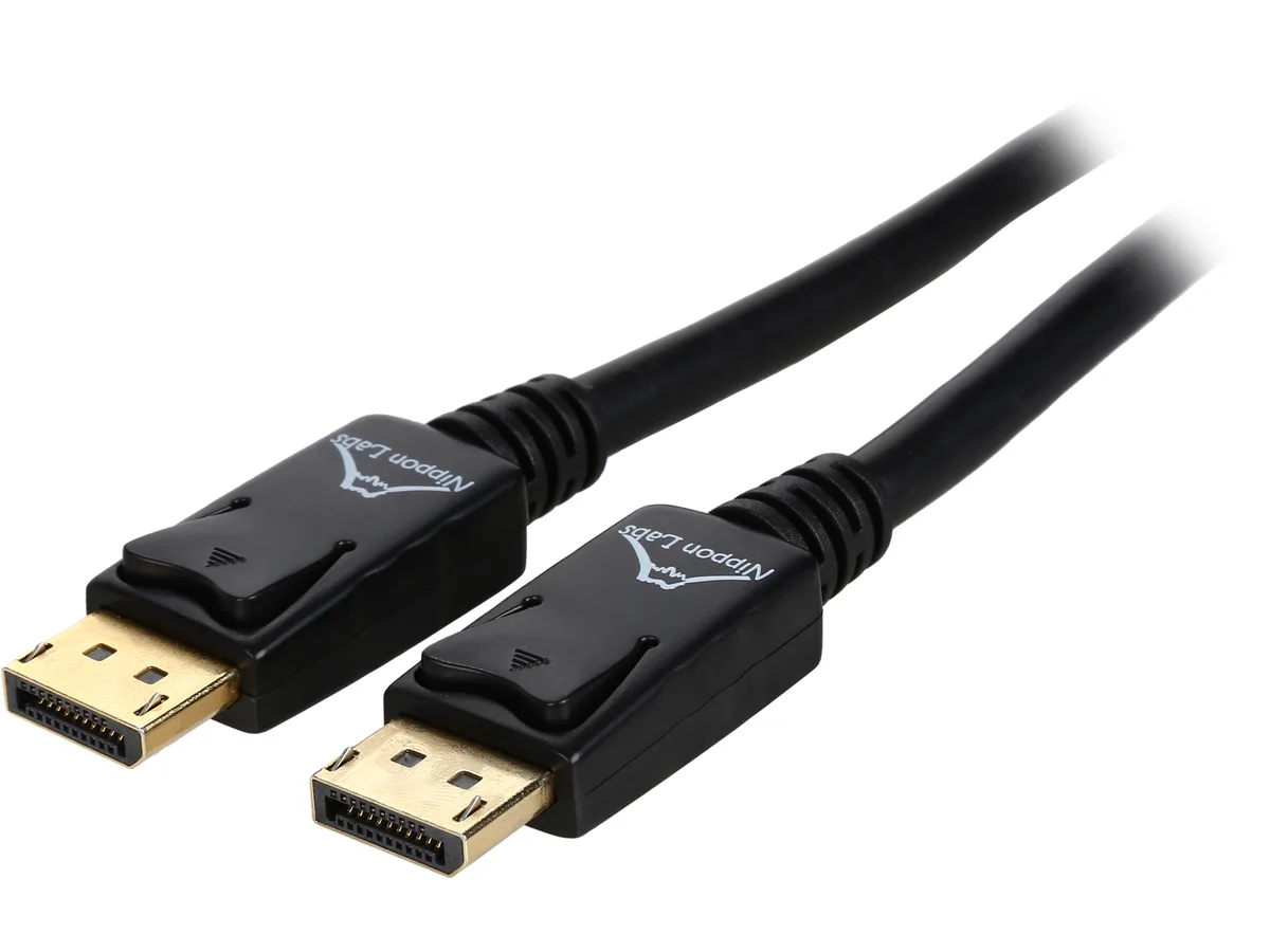 Nippon Labs Nippon Labs DP-10-BR2 10 ft DisplayPort 1.2 HBR2 Male to Male Cable — product photo