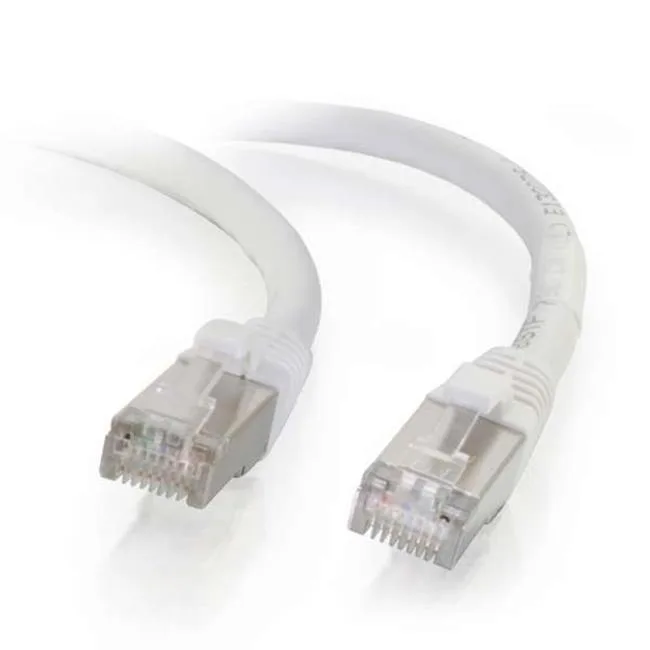 Cables To Go Cables To Go 00917 4 ft Cat6 Snagless Shielded STP network ethernet cable White — product photo