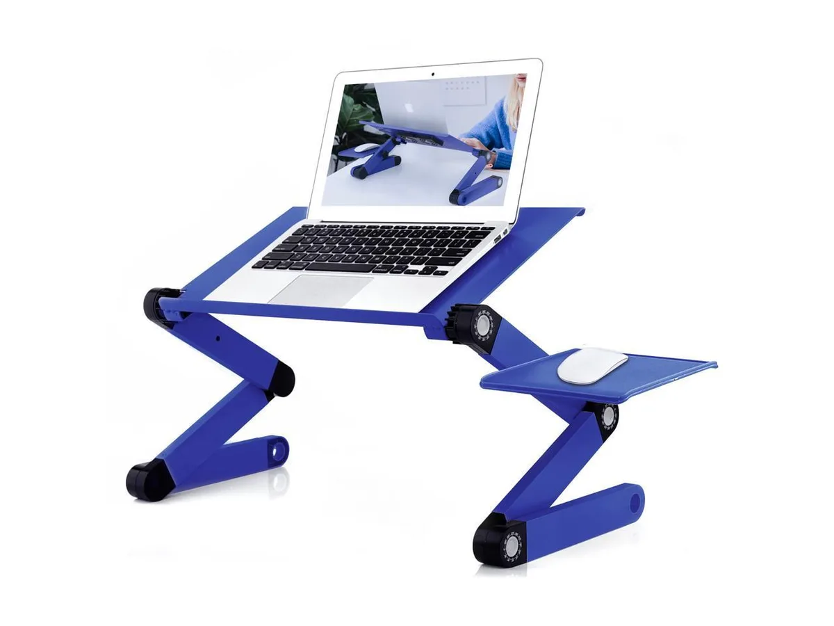 KEHIPI KEHIPI laptop cooling pad Blue 360-degree adjustable — product photo