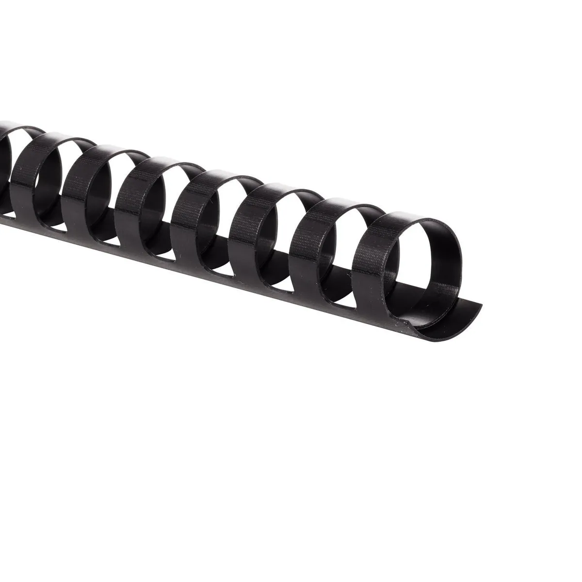 Mead Mead CombBind Binding Spines 19-hole 3/4" 150 Sheet Black 125 Pack — product photo