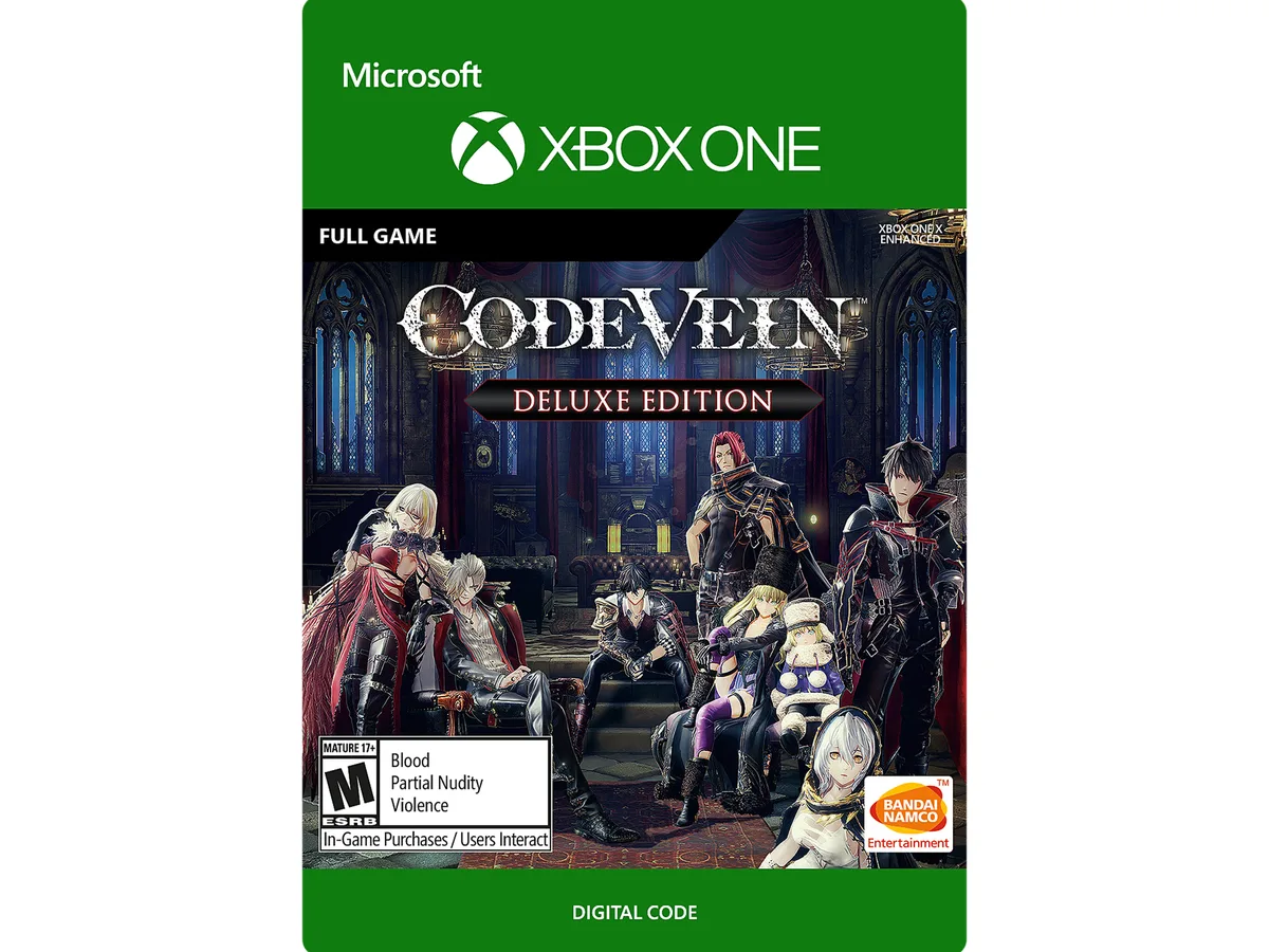 Bandai Namco Entertainment America Inc Bandai Namco Entertainment America Inc G3Q-00540 Code Vein Deluxe Edition downloadable game — product photo