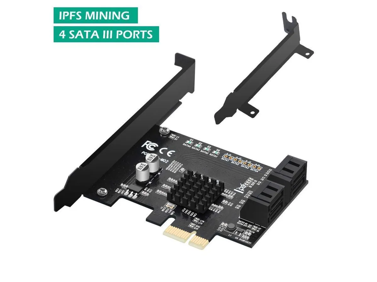 BONAEVER BONAEVER 4 Ports SATA 6G PCI Express Controller Card — product photo