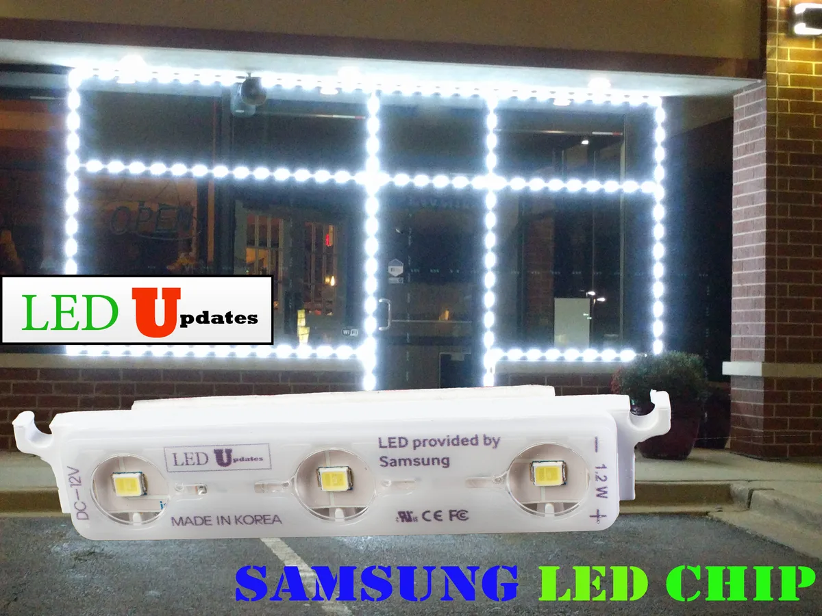 LED Updates LED Updates 75ft Storefront LED Light K2835 Samsung Chip 12V 250W Power Supply — product photo