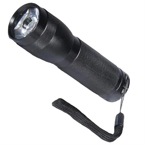 Tuff Stuff Tuff Stuff 96076 1-Watt LED Flashlight Aluminum Black — product photo