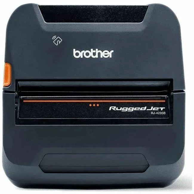 Brother 4 inch mobile label printer kit with battery and charging plate