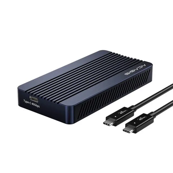 Acasis Acasis TBU405Pro 40Gbps M.2 NVMe drive enclosure — product photo