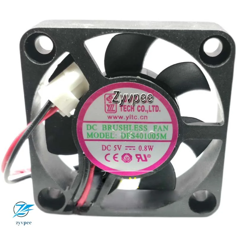 Zyvpee Zyvpee DFS401005M 40x10mm 5V 0.8W 2-pin case fan — product photo