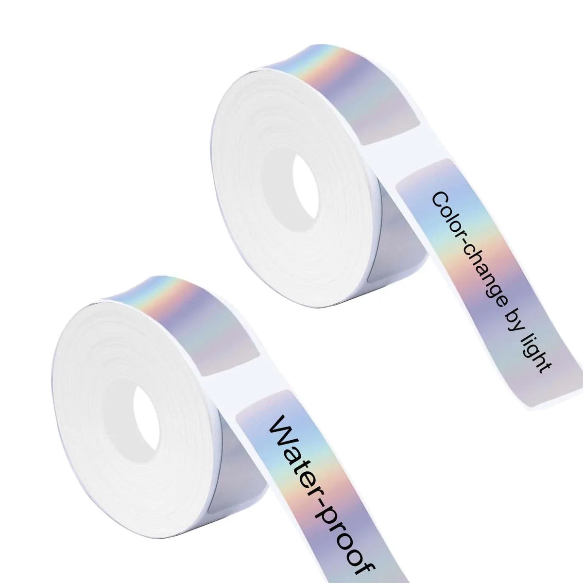 JUWAIre D30 Holographic Reflective Tape 12 x 40 mm 320 labels 2 rolls — product photo