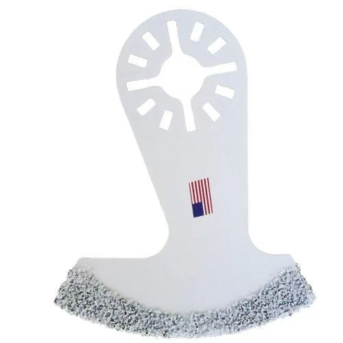Carbide boot blade with diamond edge, universal 12-point arbor