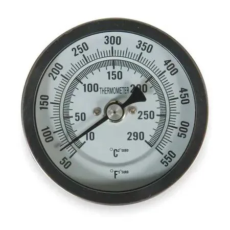 Value Brand Value Brand Bimetal Thermometer 5 in Dial 50 to 550F — product photo