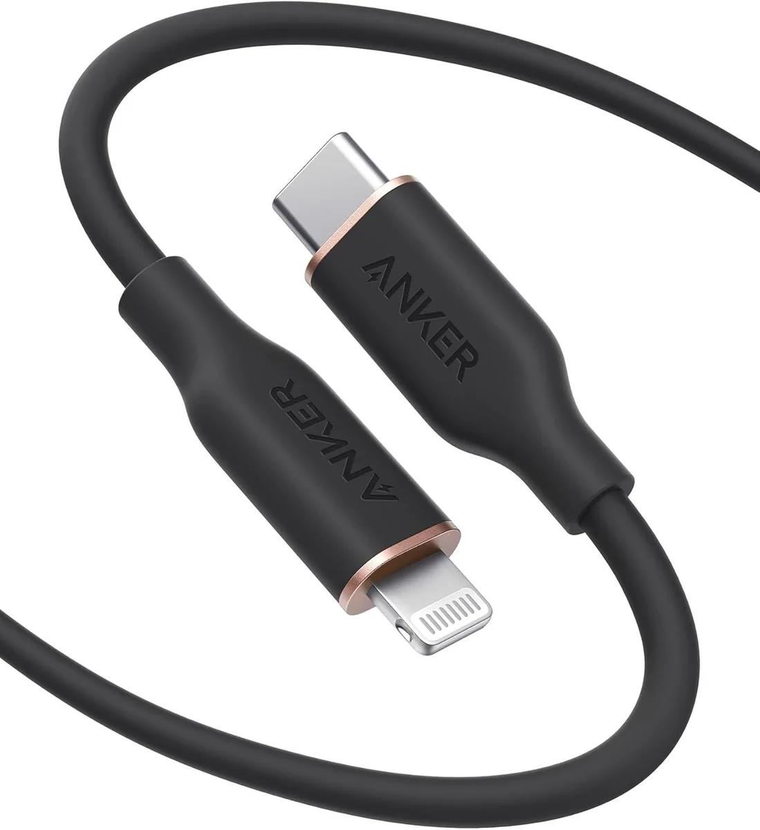 Chopmate Chopmate USB-C to Lightning Cable 6ft Midnight Black — product photo