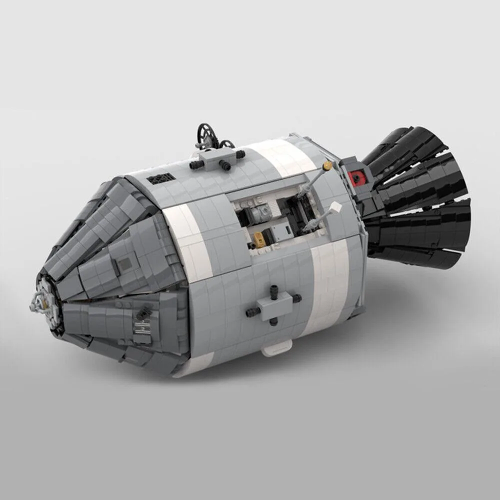 ZITIANYOUBUILD ZITIANYOUBUILD C271 Apollo Spacecraft with Lunar Module Building Set 7121 Parts — product photo