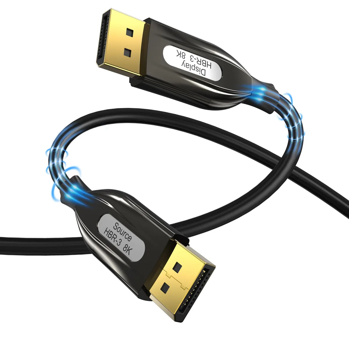 AUBEAMTO AUBEAMTO TJ-A013 DisplayPort 1.4 fiber cable 16ft — product photo