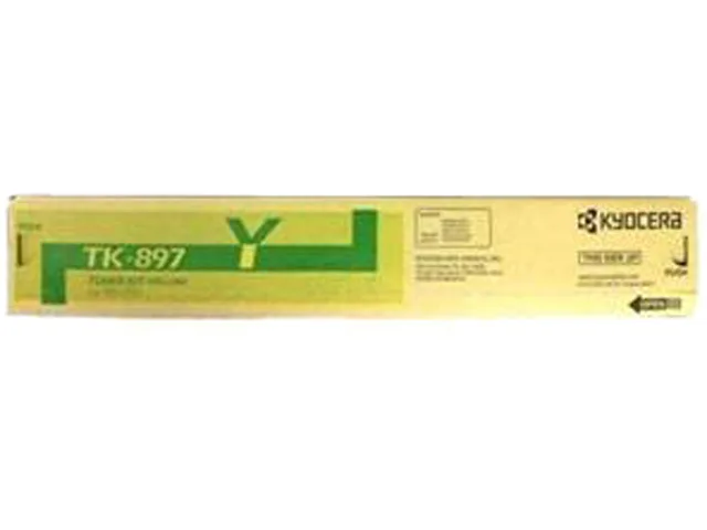 Kyocera Kyocera TK-897Y Yellow Toner Cartridge 6000 Pages — product photo