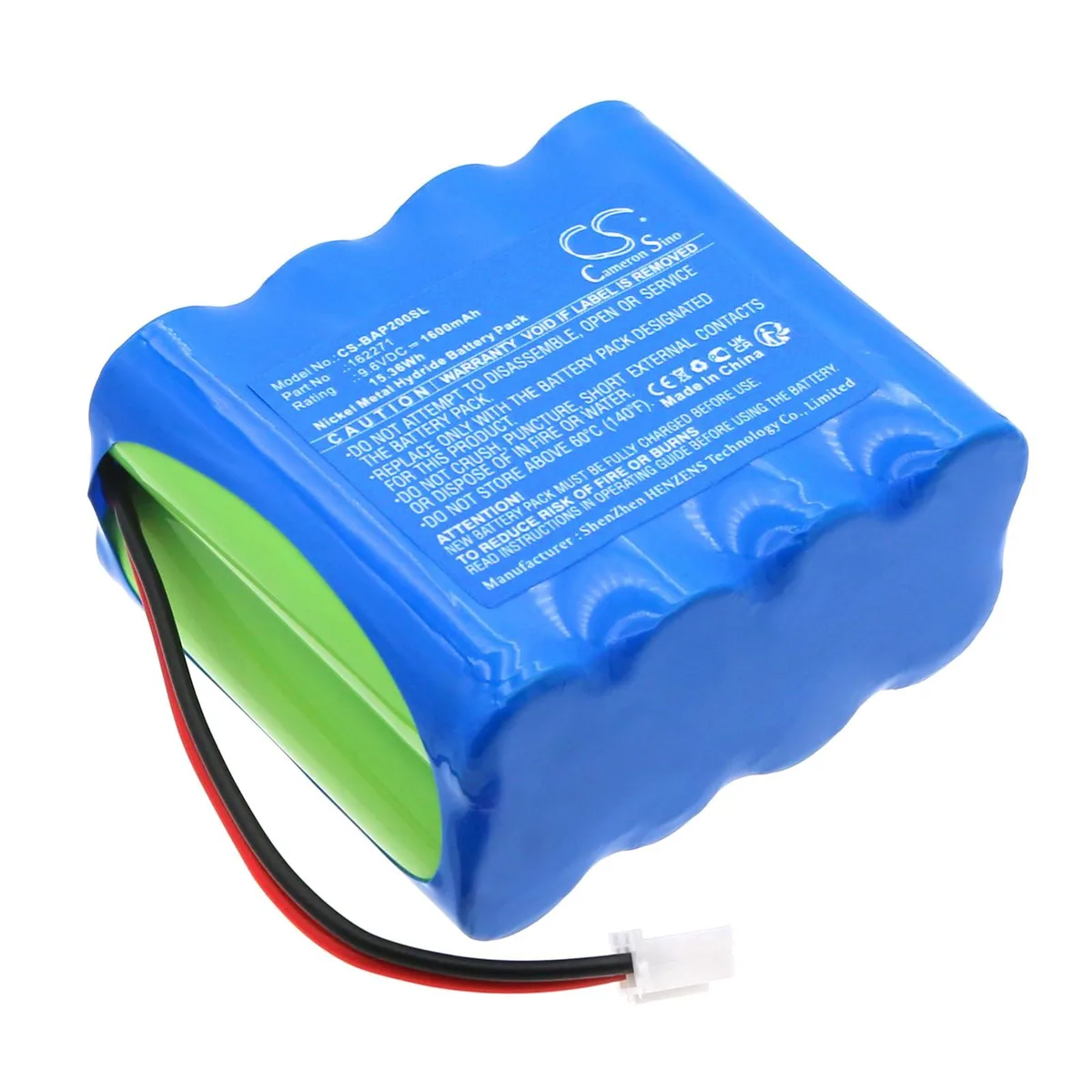  Cameron Sino AP2 162271 1600mAh 9.6V lithium polymer standard battery — product photo