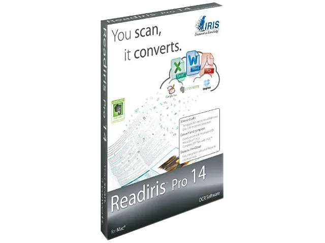 I.R.I.S. Inc I.R.I.S. Inc 457609-ESD Readiris Pro 14 OCR utility for Mac OSX — product photo