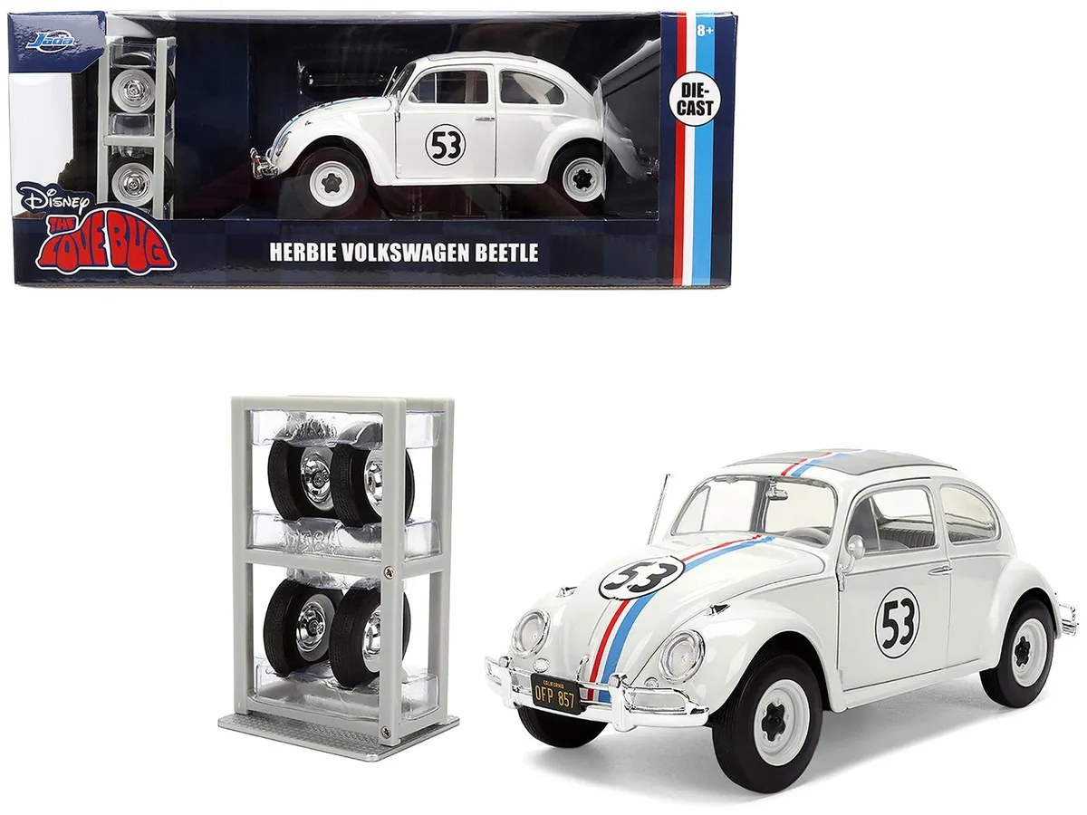 Jada Jada Volkswagen Beetle #53 Herbie 1968 1/24 Diecast hobby collectible — product photo